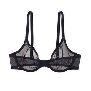 Cuup Mesh Plunge Bra